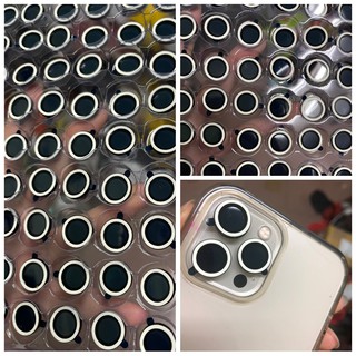 🌟iphone 11 / 12 🌟bộ 2 - 3 dán mắt camera viền dạ quang phát sáng iphone 11 / 12 / mini / pro / max