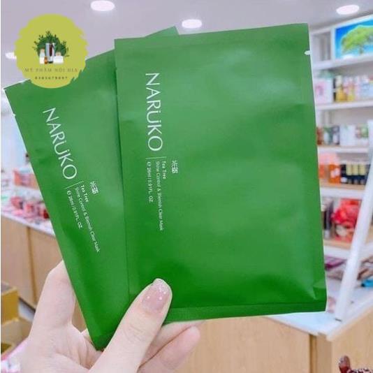 Mask Naruko tràm trà hàng chuẩn