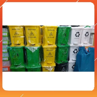Thùng rác y tế chân đạp 15 lít - univ