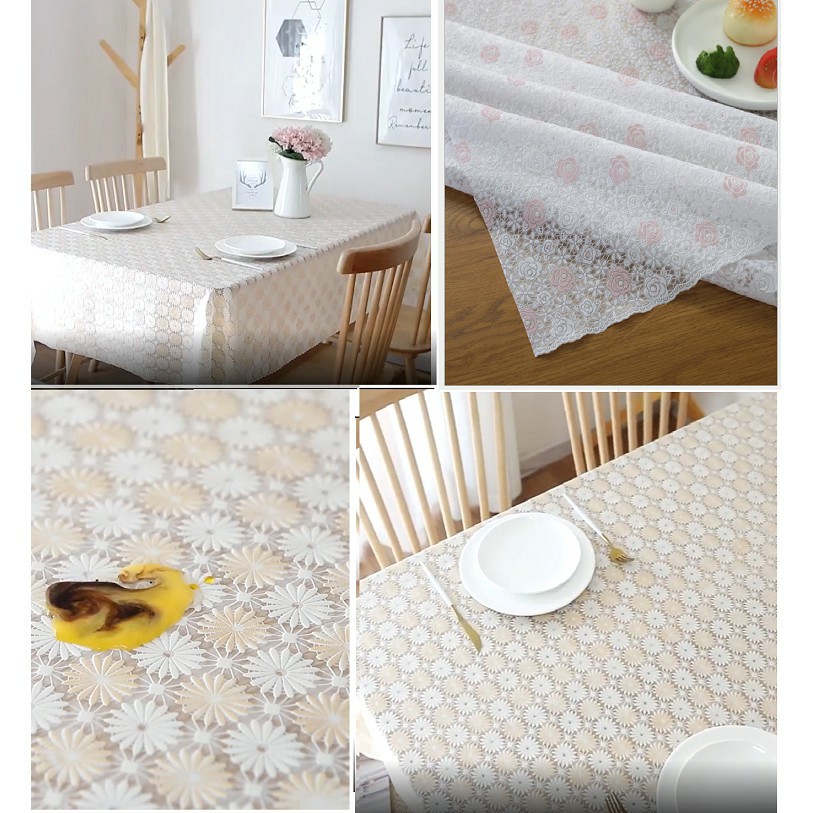 Khăn trải bàn nhựa chống thấm