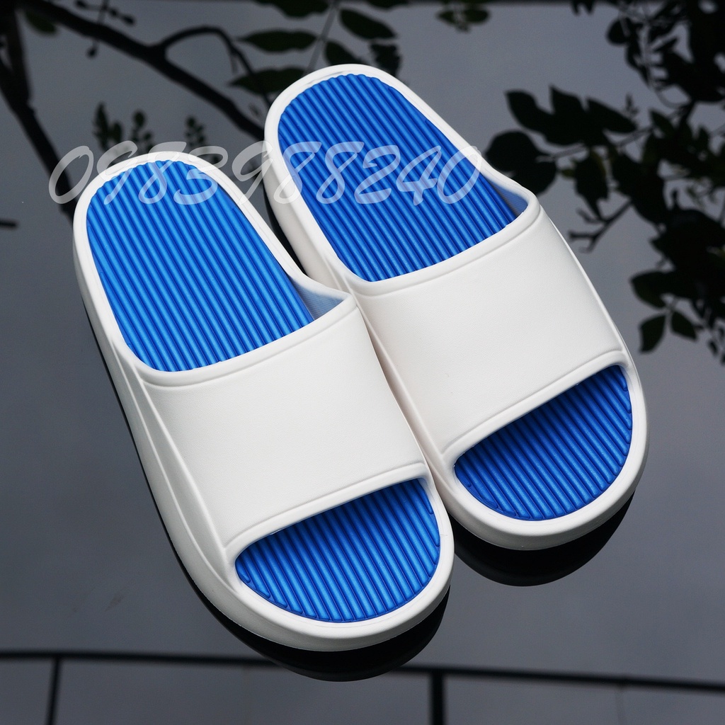 Dép đúc bánh mì 4cm ulzzang loại 1 hình thật đi mưa không thấm nước, chống trơn trượt, hot trend nam nữ. Bh slippers