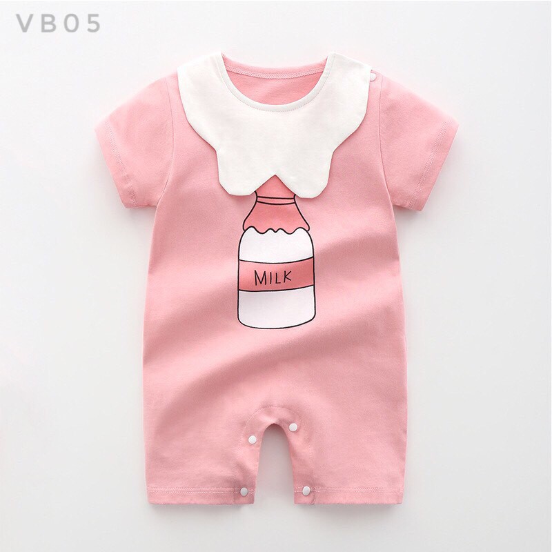 Body Cho Bé, Body Bé Trai Bé Gái Chất Cotton Siêu Thoáng Mát Cho Trẻ Em CheeseKids 5 Đến 13 Kg