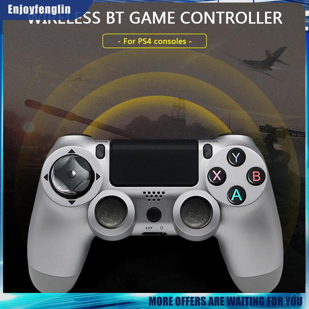 （Enjoyfenglin） 6-Axis Vibration Wireless Joystick for PS4 LED Bluetooth-compatible 4.0 Controller