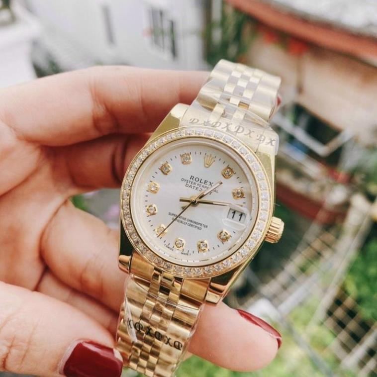 Đồng Hồ Rolex Nam Nữ Máy Quartz Nhật 31/38mm - Đồng Hồ Nam Nữ Hàng Cao Cấp @dongho