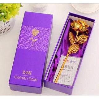 HOA HỒNG MẠ VÀNG 24K QUÀ TẶNG Ý NGHĨA CHO PHÁI NỮ
