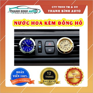 Nước Hoa Đồng Hồ Cài Cửa Gió Điều Hòa Ô Tô Cao Cấp - Phụ Kiện Xe Hơi Gía tốt