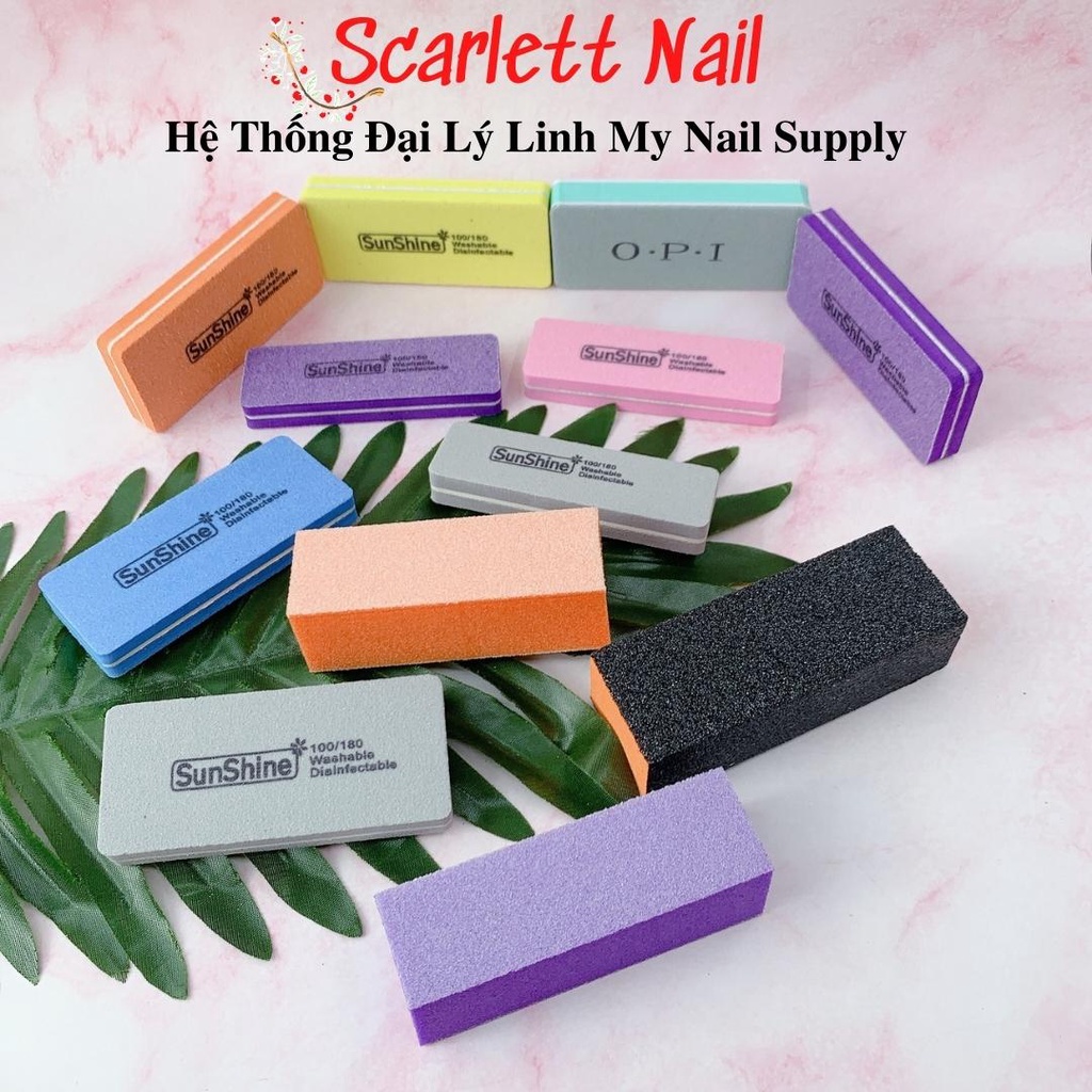 Phao Dũa Móng Mài Mịn Móng OPI Sunshine - Phao Mỹ Nhiều Màu