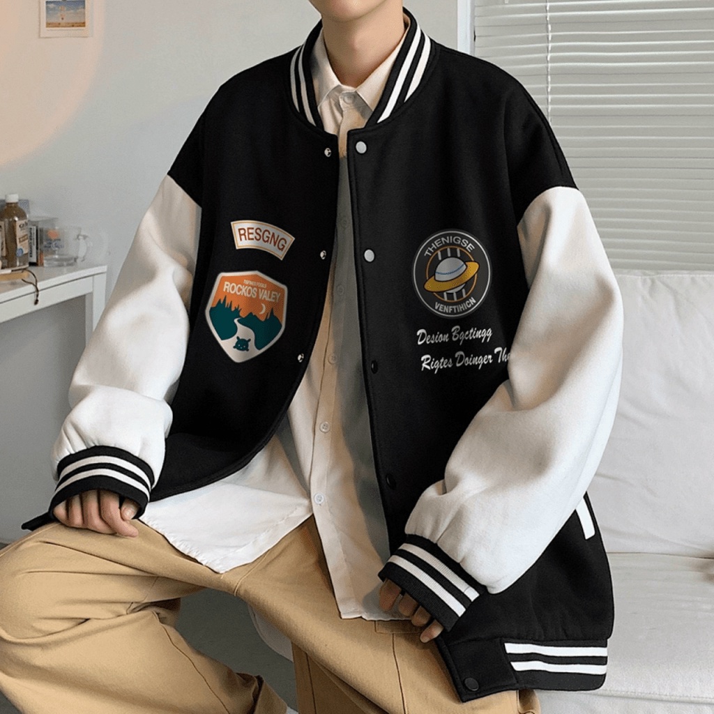 (MẪU MỚI) ÁO KHOÁC BOMBER NAM NỮ PHỐI HỌA TIẾT TÀU PHI HÀNH PHONG CÁCH CÁ TÍNH SÀNH ĐIỆU THỜI TRANG HHP