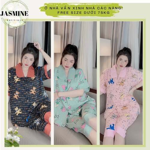 Đồ Bộ Nữ Mango Lửng Xinh Dễ Mặc Bigsize (45 kg-75 kg)