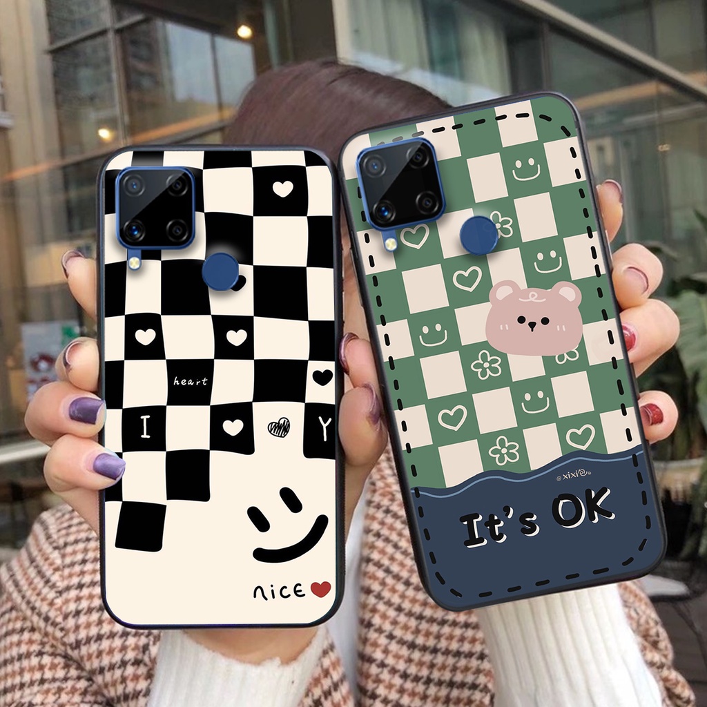 [HOT] ỐP LƯNG REALME C21/C21Y/C12/C15/C20/C11/C25/C25S mẫu cá tính mặt cười cute cực hot