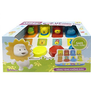 hộp đồ chơi pop-up animal (quà tặng bobby)