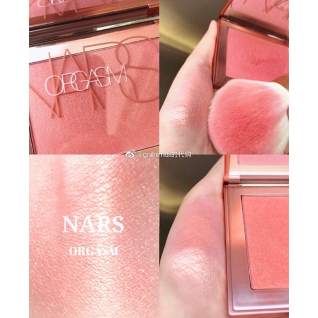 Má hồng Nars các màu