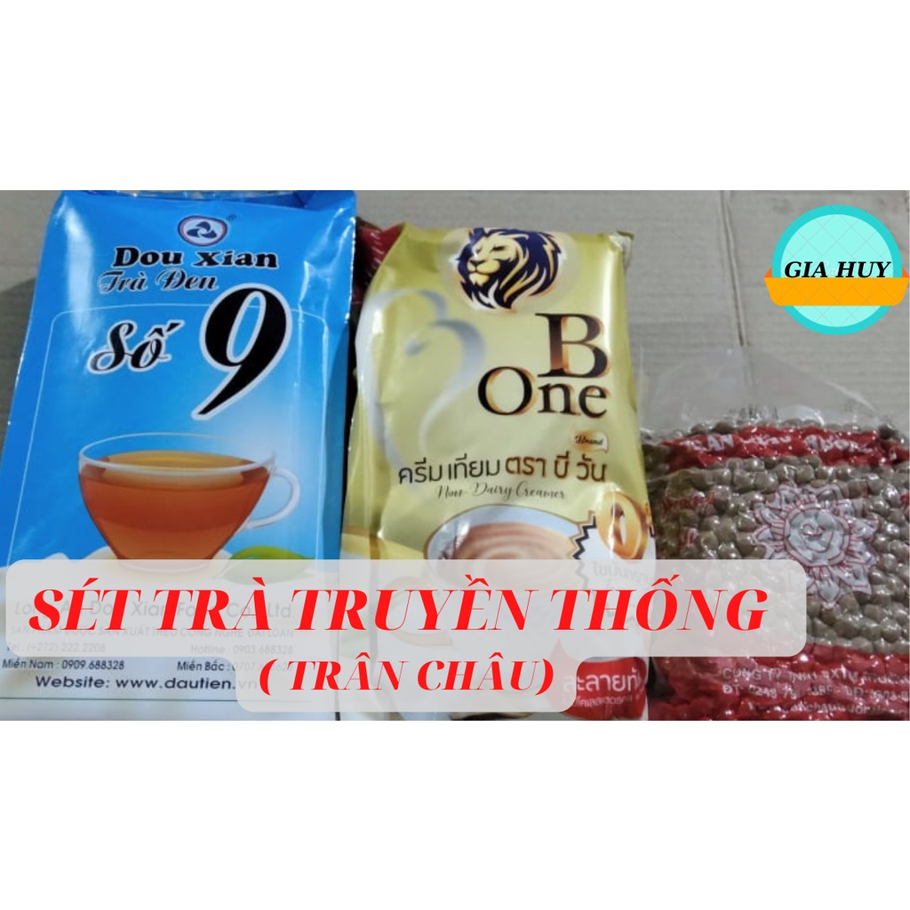 Sét Nguyên liệu Trà sữa trân châu - PHA CHẾ TRÊN 20 LÍT TRÀ