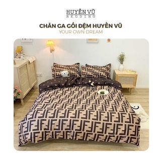 [Poly400] Bộ 4 món chăn ga gối Poly siêu xinh - Chăn Ga Gối Đệm Huyền Vũ