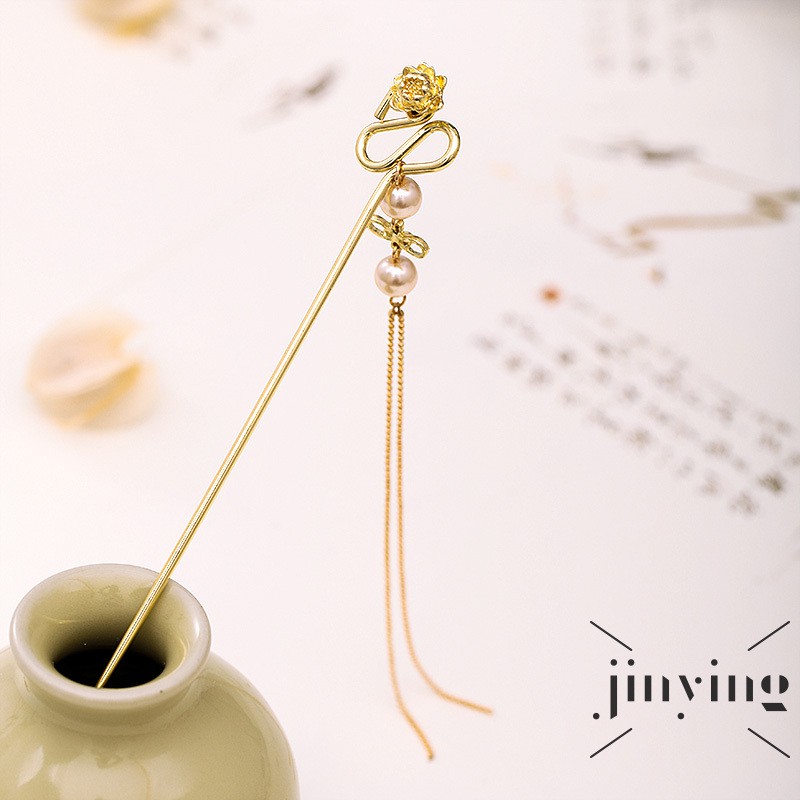 GETNOIVAS Trâm Cài Tóc Phong Cách Trung Hoa Cổ Điển Cho Nữ