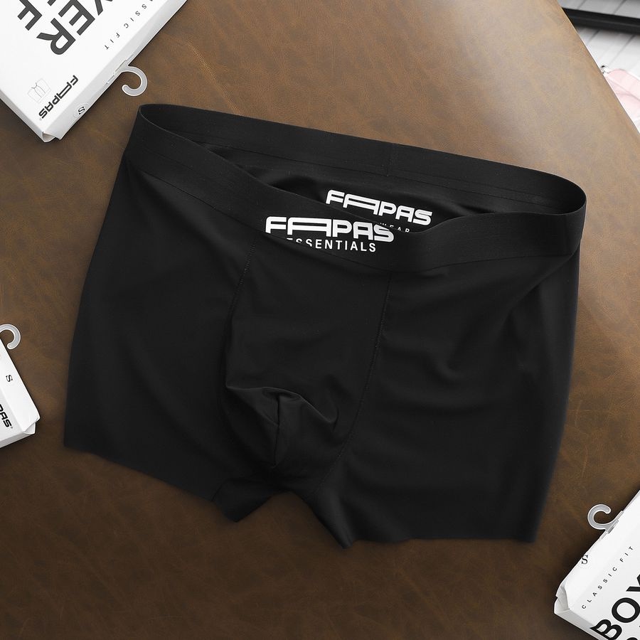Quần Boxer Nam Thun Lạnh 2022 Siêu Mỏng Tinh Tế Chất Liệu Cotton Mềm Mịn Co Giãn Tốt Chuẩn Form - FAPAS