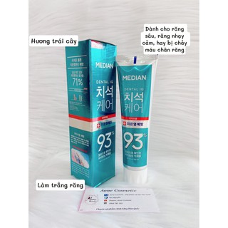 Kem Đánh Trắng Răng Median 93% Tooth-Paste 120gr