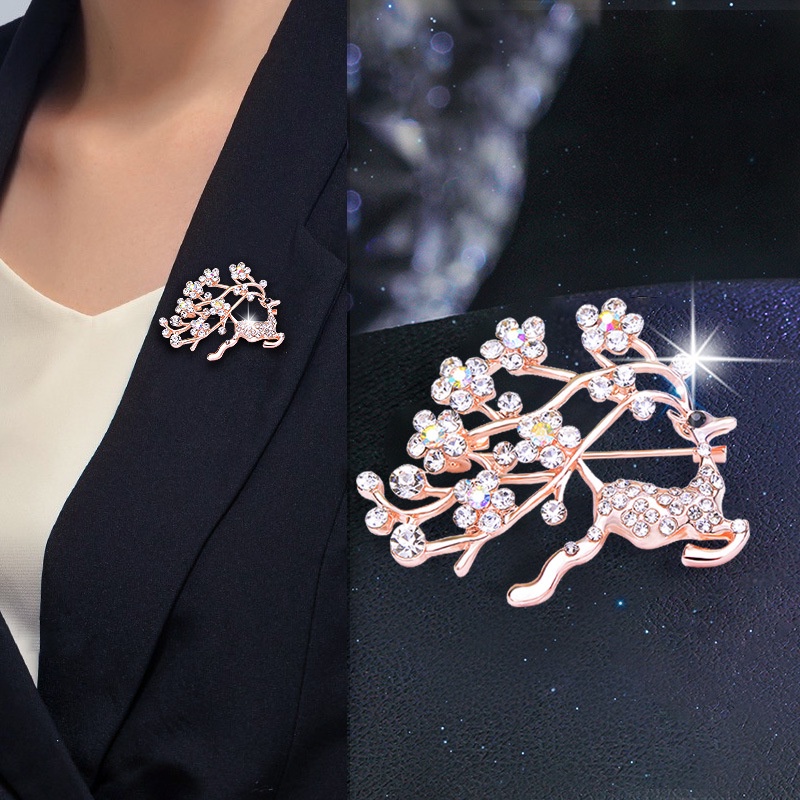 Trâm Cài Áo Hình Chim Công Dễ Thương Phong Cách Hàn Quốc