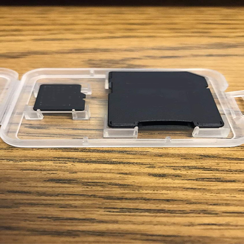 Set 10 khay nhựa đựng thẻ nhớ SD SDHC SDXC MicroSD MicroSDHC MicroSDXC