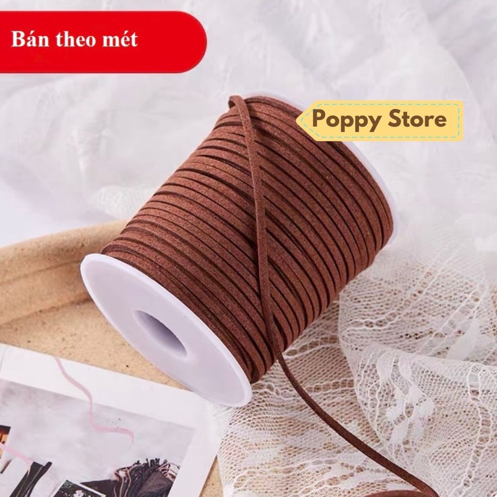 DÂY NỈ -  CỘT DECOR HỘP BÁNH, HOA, HỘP QUÀ - BÁN THEO 02 MÉT - POPPY STORE