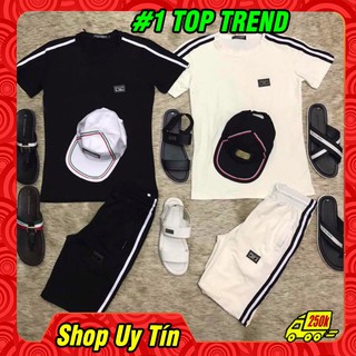 Set quần áo hè nam logo đôn chề