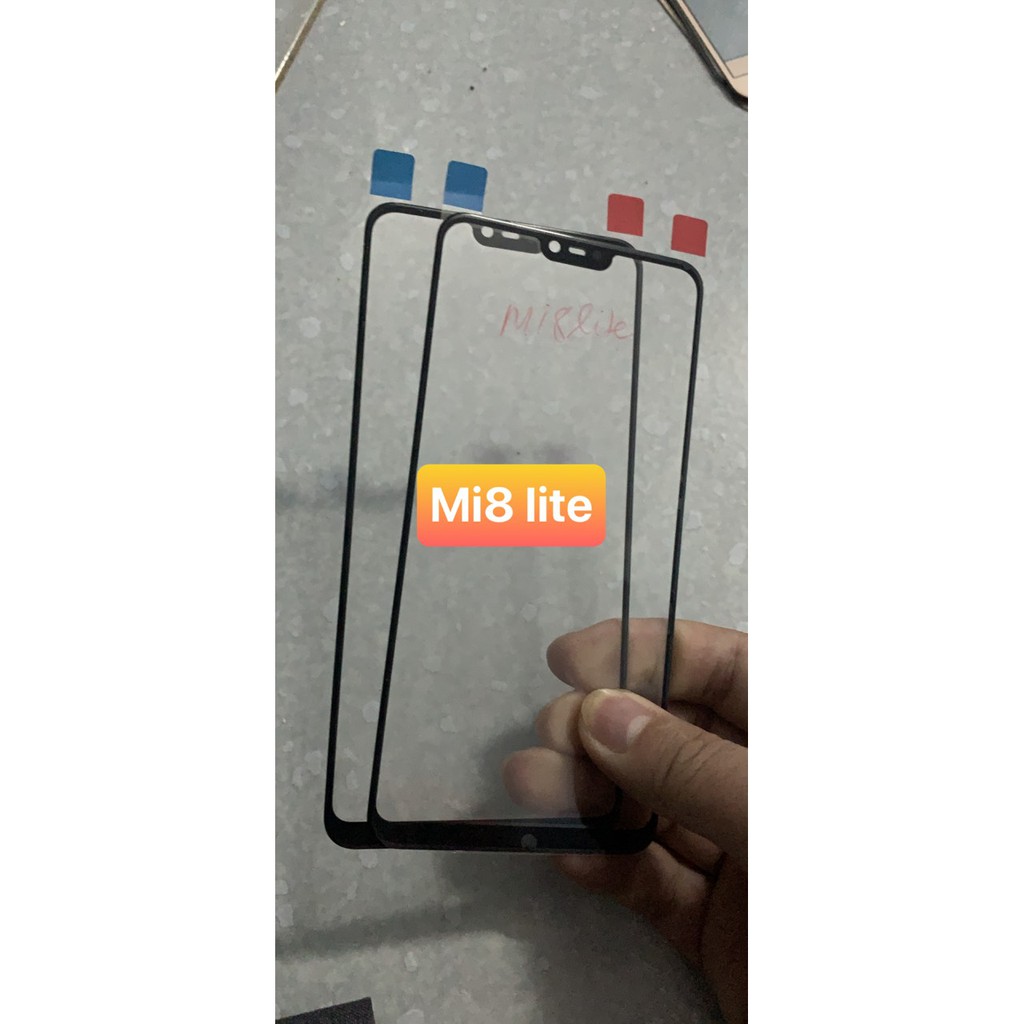 kính xiaomi Mi 8 lite - kính ép màn