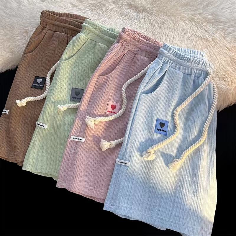 Jiashucheng Quần Short Thể Thao Dáng Rộng Mỏng Thời Trang Mùa Hè Thiết Kế Đơn Giản Cao Cấp Phong Cách Mới Dành Cho Nữ Sinh