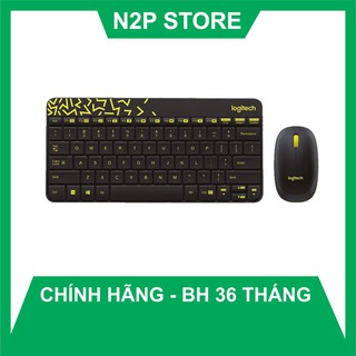 Bộ combo chuột bàn phím không dây MINI Logitech MK240 Nano (Hãng phân phối chính thức)