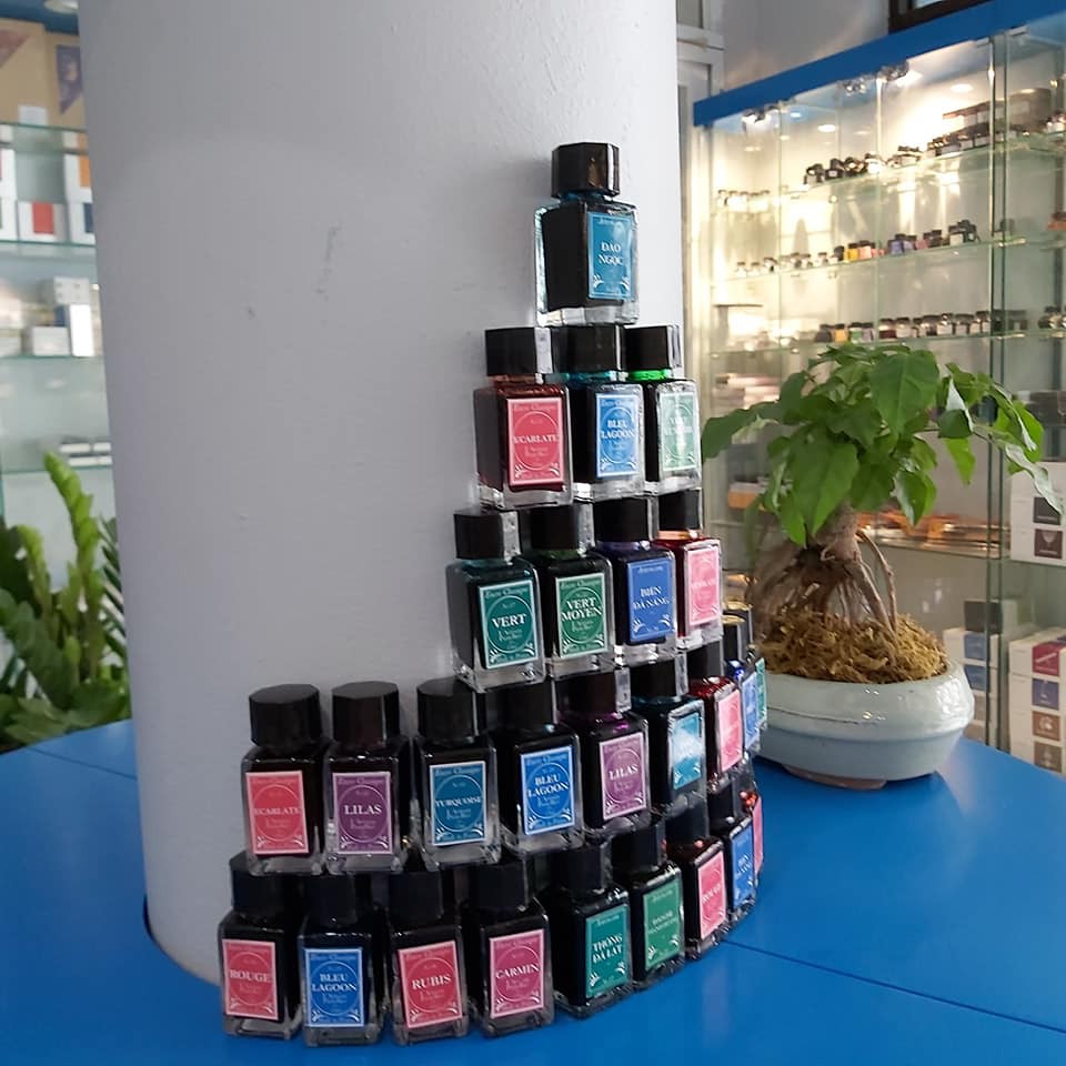 Mực bút máy Pháp Classic 15ml nhanh khô, màu tươi
