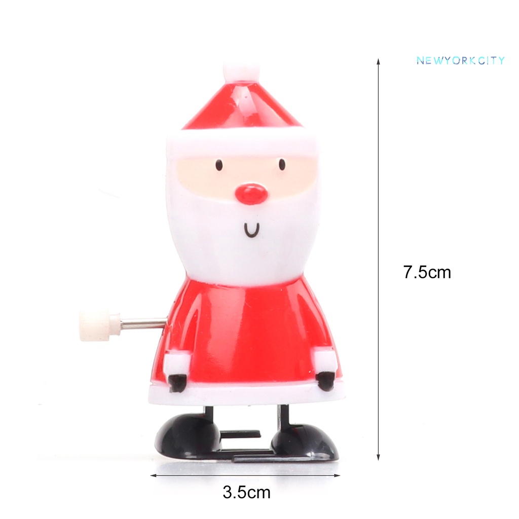 Đồ Chơi Lên Dây Cót Hình Ông Già Noel Nhiều Màu Sắc Dễ Thương Cho Bé