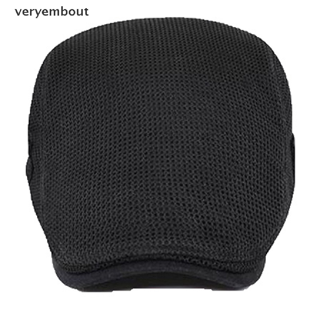 ut Cabbie Flat Cap Breathable Mesh Newsboy Beret Ivy Cap n