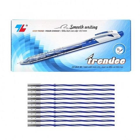 Combo 10 Ruột Bút Bi Thiên Long Xanh/Đen/Đỏ