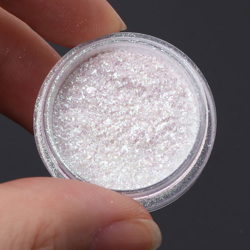 10MK bột nhuộm màu hình chuột ngọc trai phân cực làm trang sức resin
