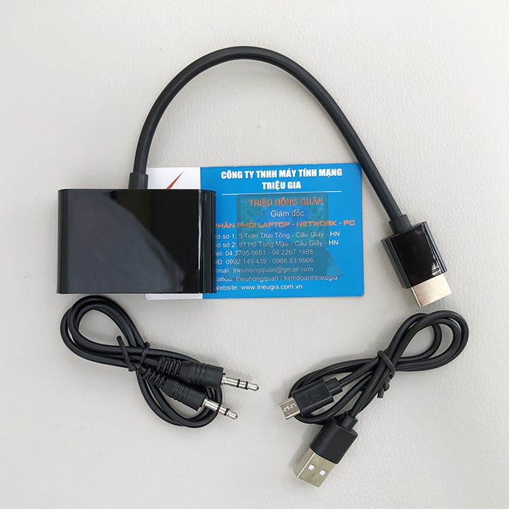 Cáp Chuyển Đổi HDMI To VGA + HDMI - Dorewin H0021