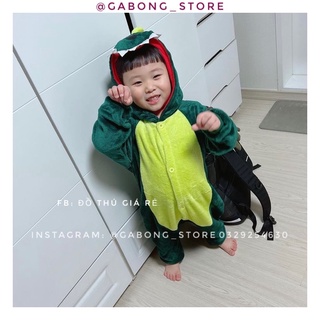 bộ đồ thú khủng long cho bé