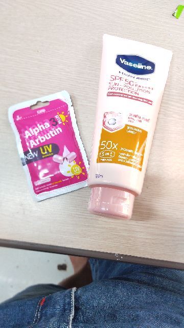 Combo Dưỡng Thể và Kích Trắng Chống Nắng SPF 50PA+++ Siêu Hiệu Quả