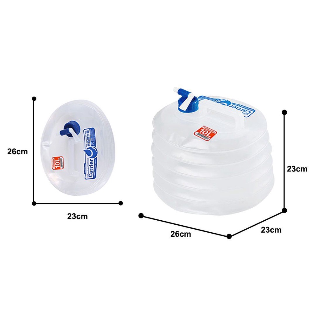 CAN ĐỰNG NƯỚC XẾP GỌN NATUREHIKE NH14S002-T NHIỀU CỠ  | CAN ĐỰNG NƯỚC XẾP GỌN DU LỊCH