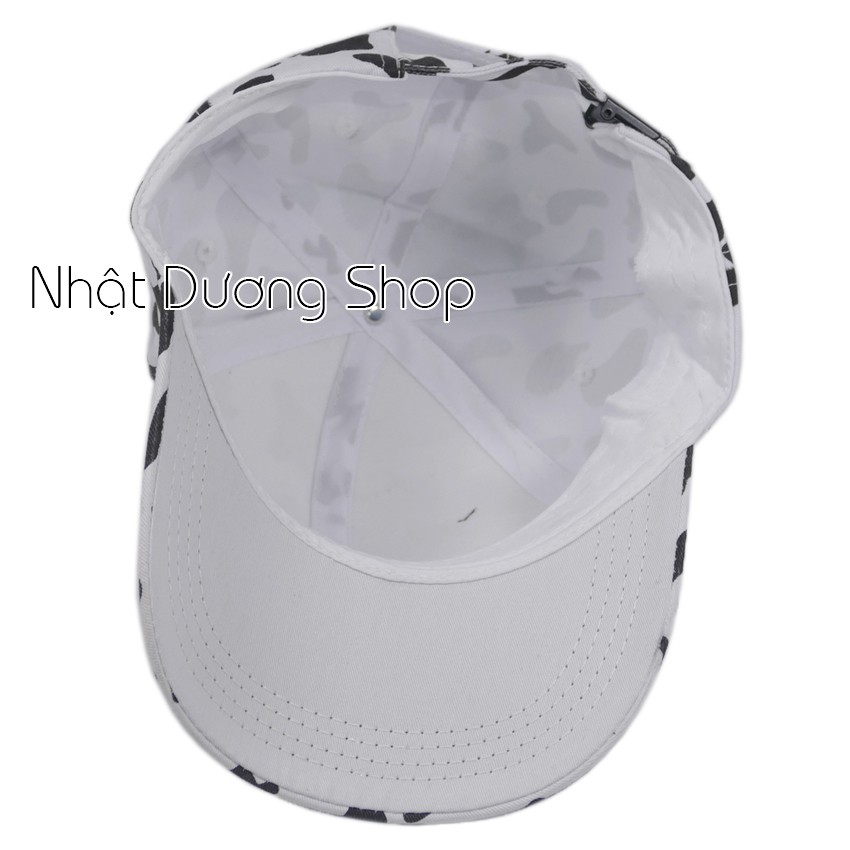 Nón kết kaki bò sữa, chất liệu vải mềm mượt, kiểu dáng thời trang cá tính, có khóa tăng giảm size