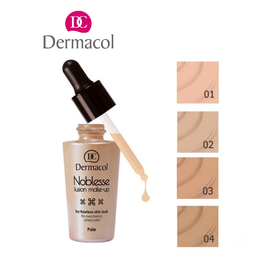 Kem nền siêu mỏng nhẹ Dermacol NOBLESSE FUSION MAKE-UP 25ml | BigBuy360 - bigbuy360.vn