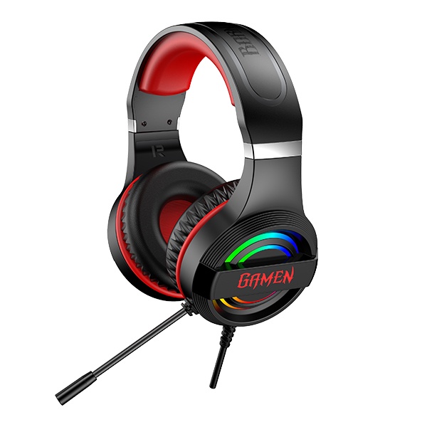 Tai Nghe Chụp Tai Gamen GH1100 PRO Hiệu Ứng LED Kiểu Dáng Gaming Hàng Chính Hãng Bảo Hành 12 Tháng 1 Đổi 1