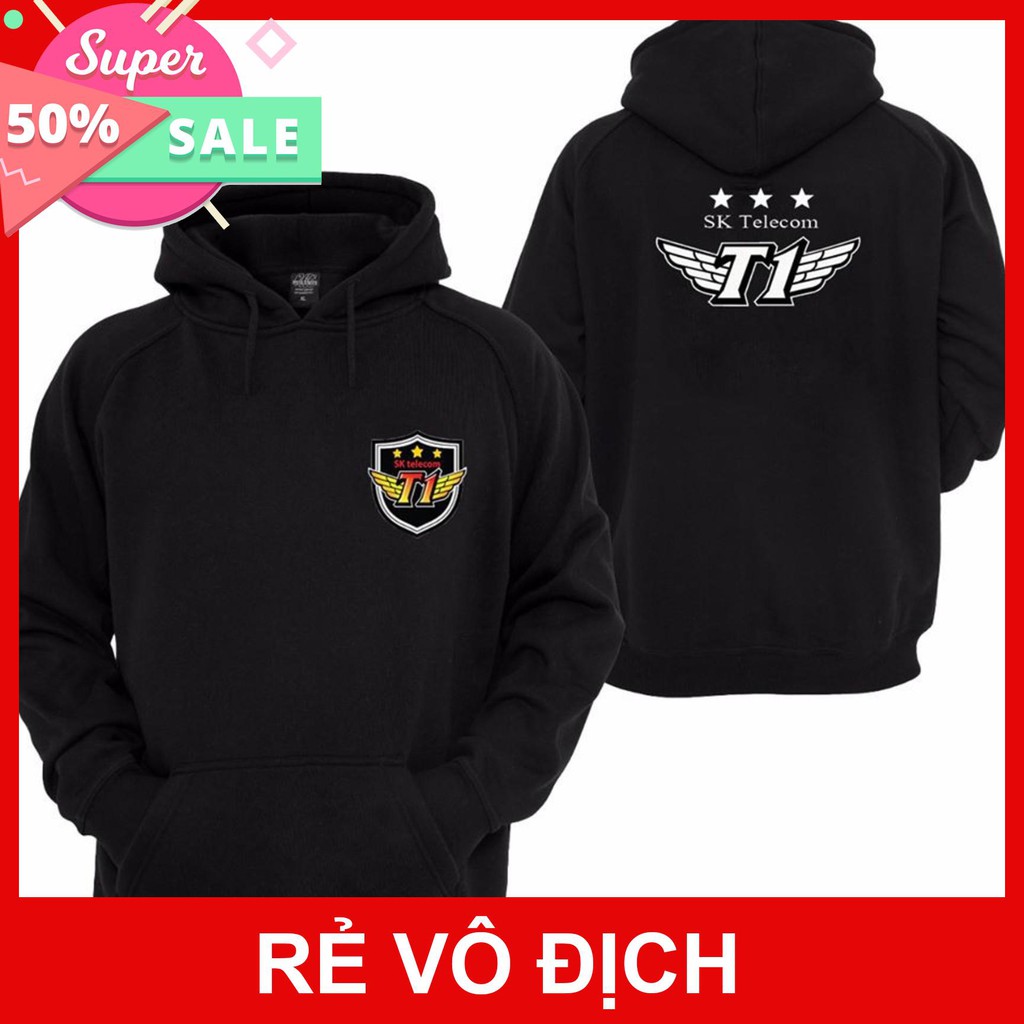 [Xả kho ]Áo hoodie SKT T1 đẹp siêu ngầu giá rẻ nhất