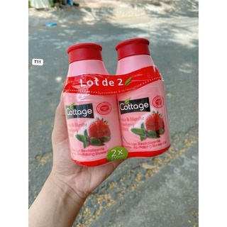 Combo 2 Chai Sữa tắm Cottage Pháp size Mini 250ml