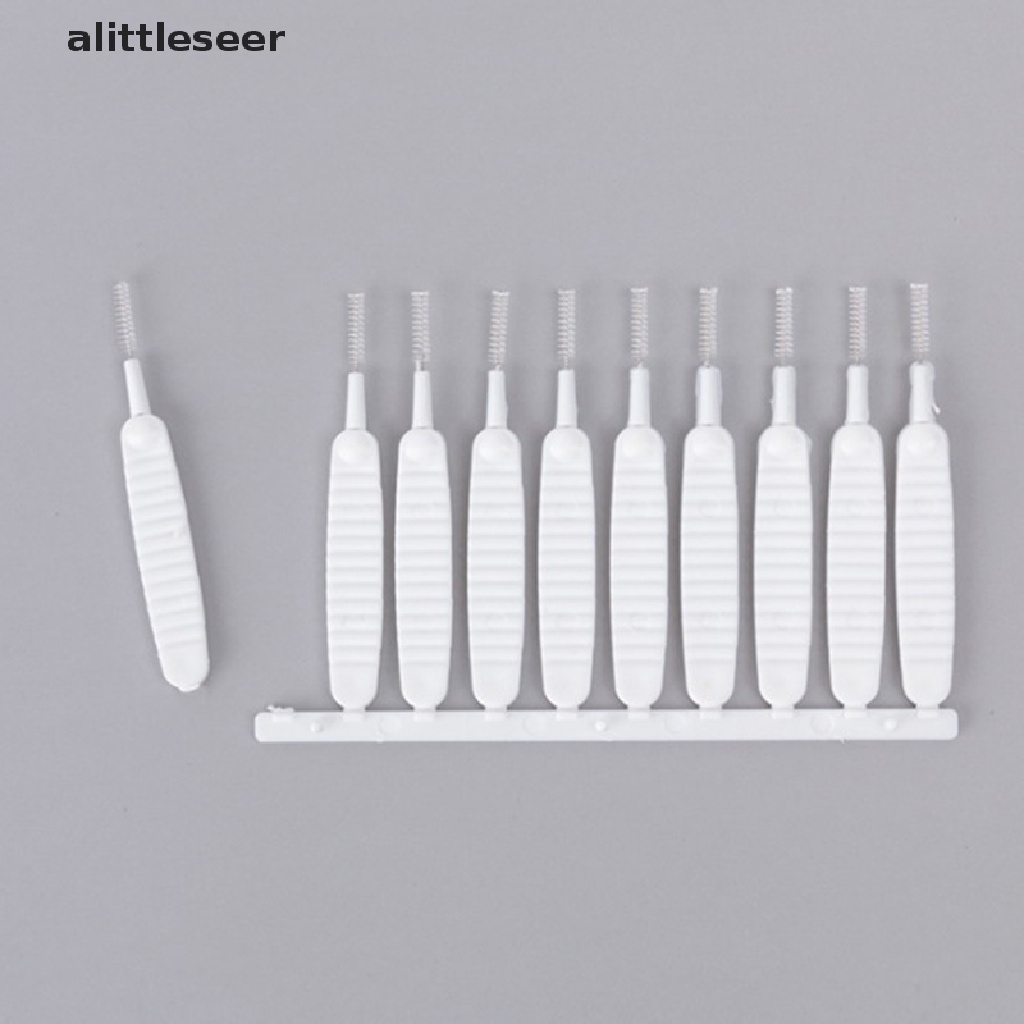 Set 10 Cọ Trang Điểm Đầu Vòi Sen Cỡ Nhỏ Tiện Dụng