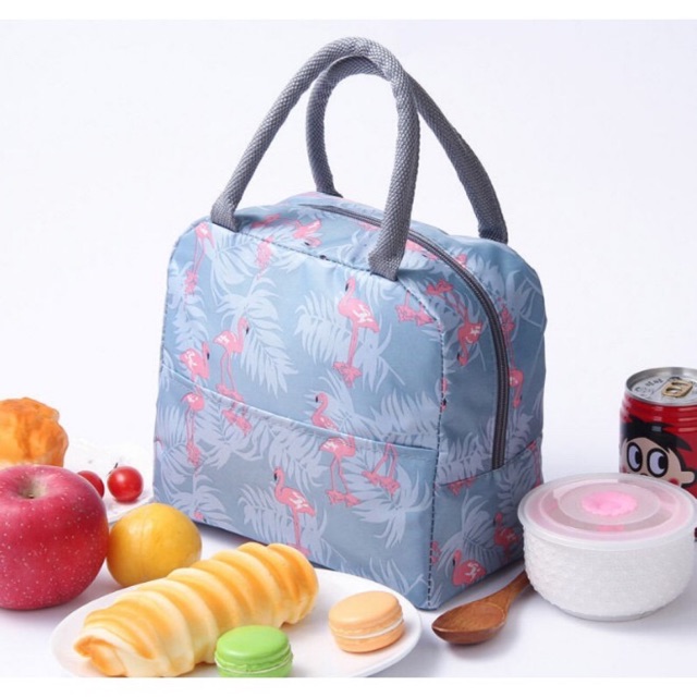 Combo túi giữ nhiệt hạc ghi