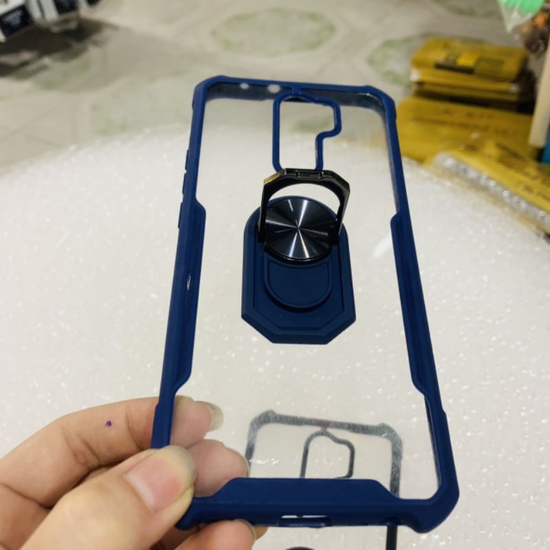 Ốp lưng Xiaomi Redmi 9 viền dẻo chống sốc lưng trong bảo vệ camera
