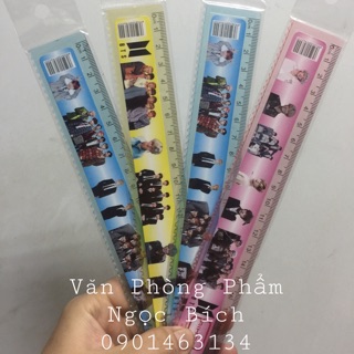 Thước nhựa BTS 6K (deal follow shop )