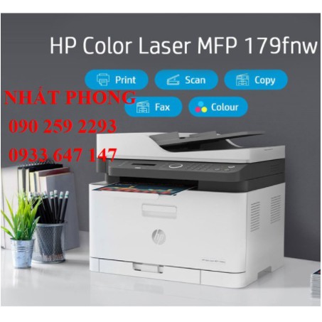 Máy in màu đa chức năng HP Color Laser MFP 179fnw (4ZB97A)