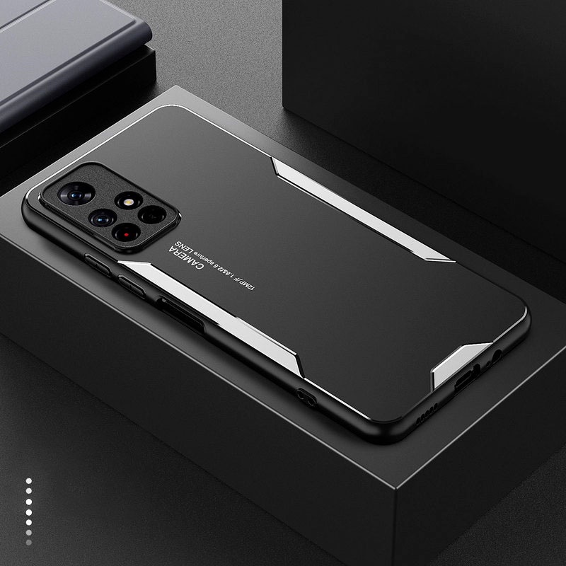 Ốp Điện Thoại Kim Loại Nhôm Nhám Chống Sốc Sang Trọng Cho redmi note 11 11s 12 pro
