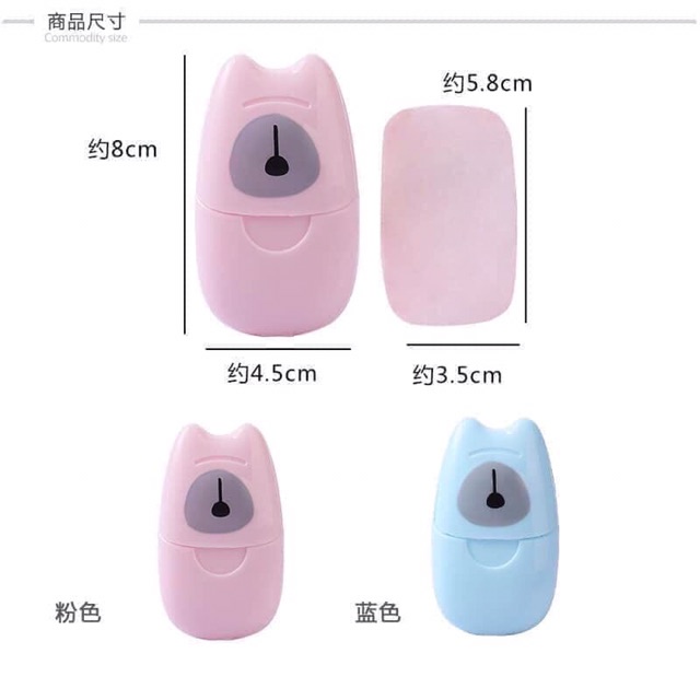 Xà phòng giấy du lịch siêu tiện gọn