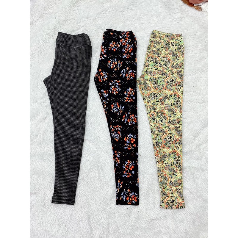 Quần thun legging hoa đẹp